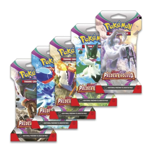 SV02: Paldea Evolved Sleeved Booster